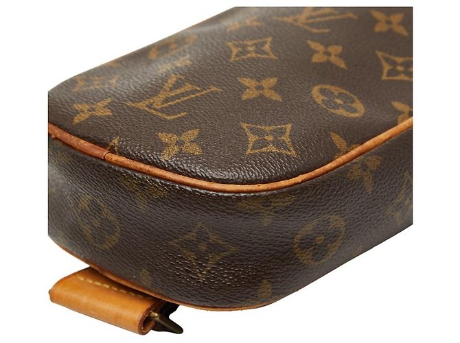 Borsa a corpo Pochette Ganju Monogram Louis Vuitton Marrone - vista 4