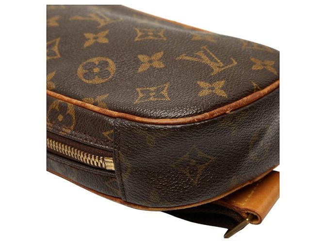 Borsa a corpo Pochette Ganju Monogram Louis Vuitton Marrone - vista 5