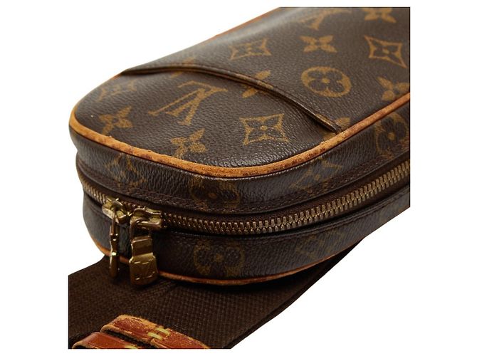 Borsa a corpo Pochette Ganju Monogram Louis Vuitton Marrone - vista 6
