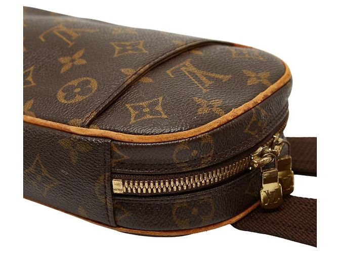 Borsa a corpo Pochette Ganju Monogram Louis Vuitton Marrone - vista 7