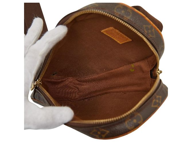 Borsa a corpo Pochette Ganju Monogram Louis Vuitton Marrone - vista 9