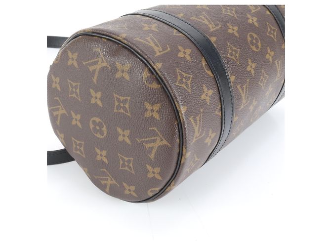 Borsa a Spalla Mini Polochon Monogram Solar Ray di Louis Vuitton Marrone Arancione Monogramma - vista 4