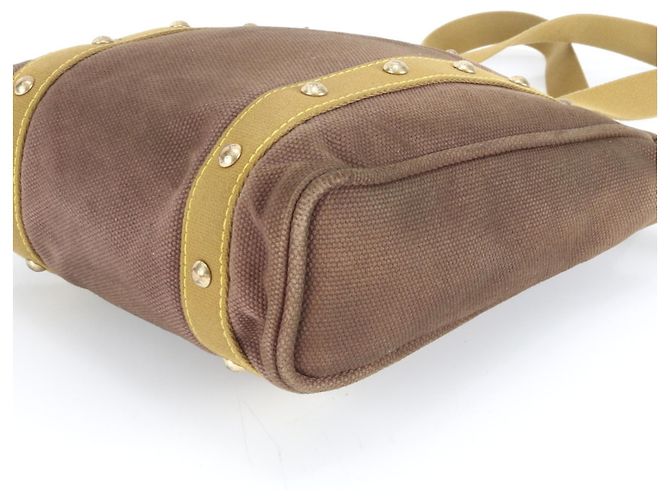 Borsa tote Cabas MM Antigua di Louis Vuitton Marrone - vista 6