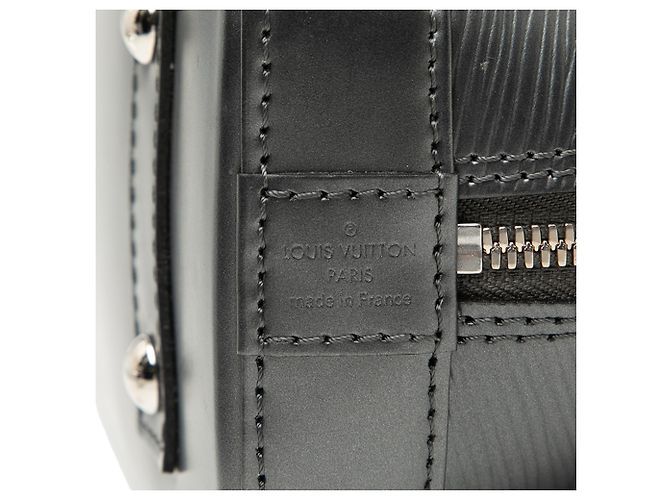 Louis Vuitton Alma BB in Epi Nero - vista 5