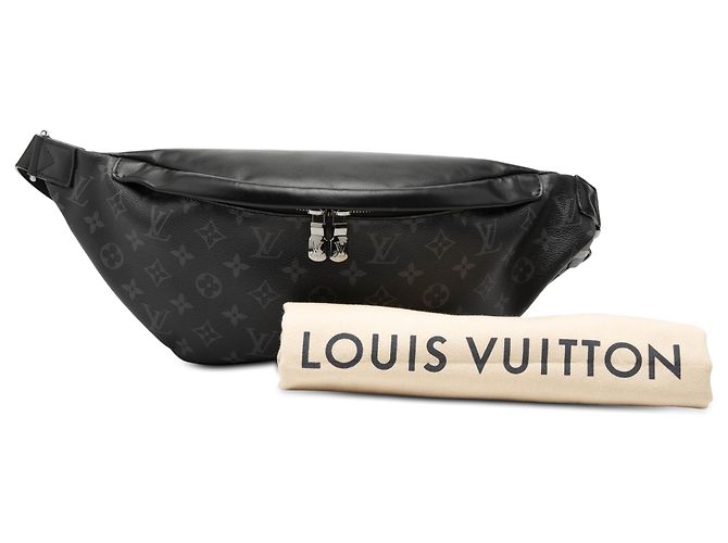 Louis Vuitton Schwarze Monogram Eclipse Discovery Bumbag PM - Ansicht 8