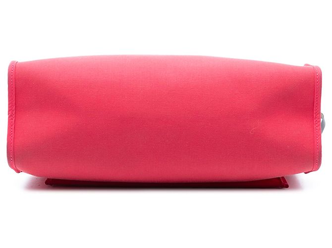 Hermès Borsa Herbag Zip 31 in Tela Rosa - vista 3