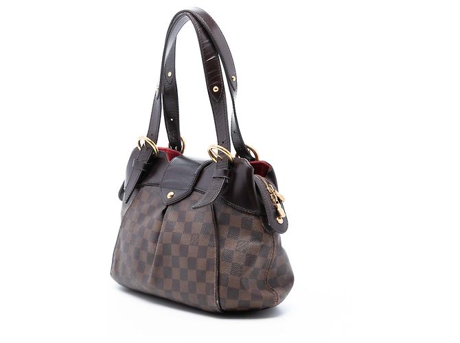 Louis Vuitton Marrone Damier Ebene Sistina PM - vista 2