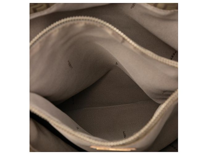 Fendi Braune Zucchino Canvas Tote Beige - Ansicht 4