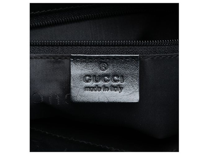 Gucci Black GG Canvas Handbag - view 5