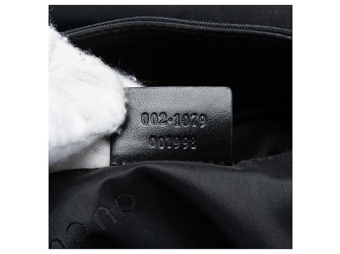 Gucci Black GG Canvas Handbag - view 6