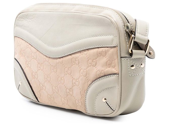 Borsa a Spalla Gucci Guccissima Rosa - vista 2