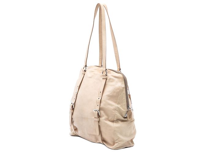 Prada Braune Nappa New Look Tote Beige - Ansicht 2