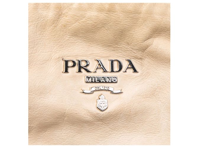 Prada Braune Nappa New Look Tote Beige - Ansicht 5