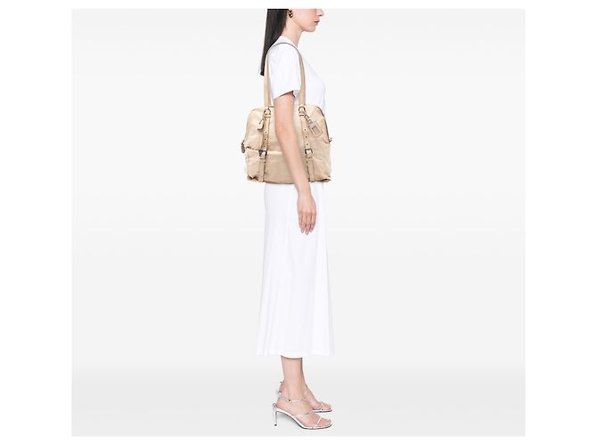Prada Braune Nappa New Look Tote Beige - Ansicht 6