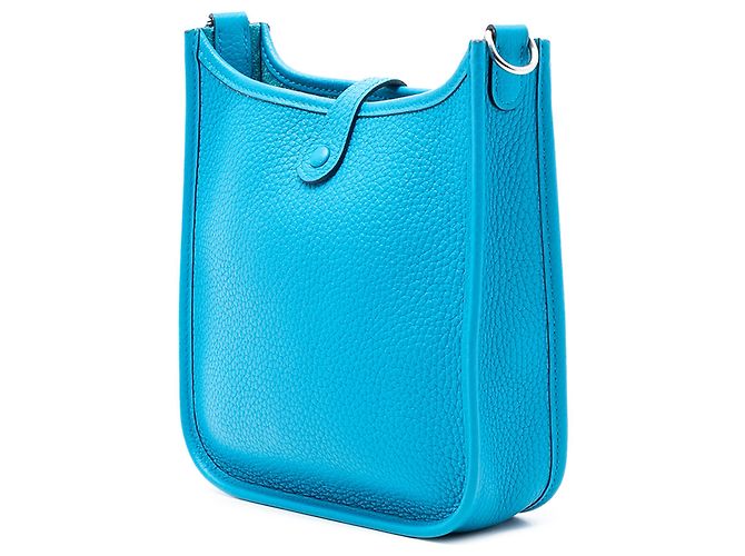 Hermès Blu Clémence Evelyne TPM Blu chiaro - vista 2