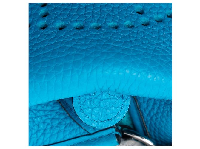 Hermès Blu Clémence Evelyne TPM Blu chiaro - vista 6