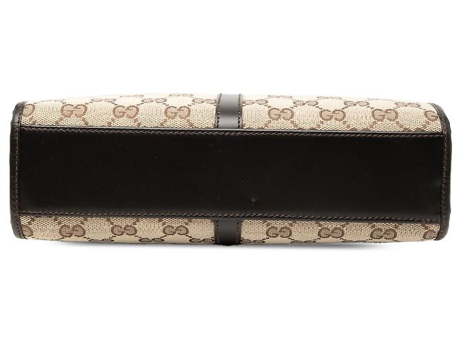 Borsa Jackie in tela GG marrone di Gucci Beige - vista 3