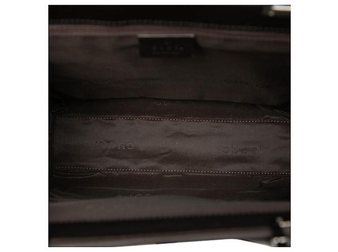 Borsa Jackie in tela GG marrone di Gucci Beige - vista 4