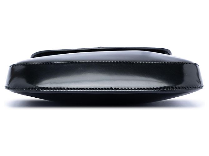 Prada Mini Cleo in pelle spazzolata nera Nero - vista 3