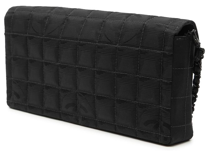 Chanel Nero Nuova Linea da Viaggio Nylon Est-Ovest Flap - vista 2