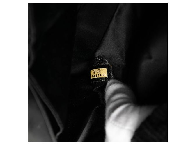 Chanel Nero Nuova Linea da Viaggio Nylon Est-Ovest Flap - vista 6