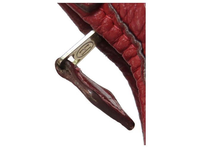 Borsa a Spalla Hermès Trim 31 Rosso - vista 10