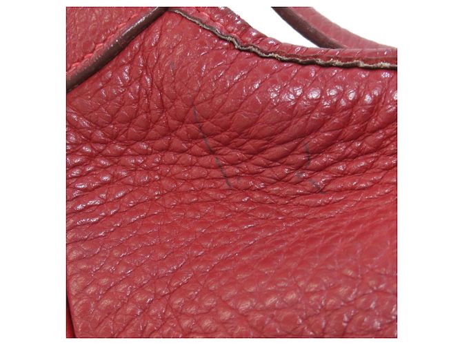 Borsa a Spalla Hermès Trim 31 Rosso - vista 11