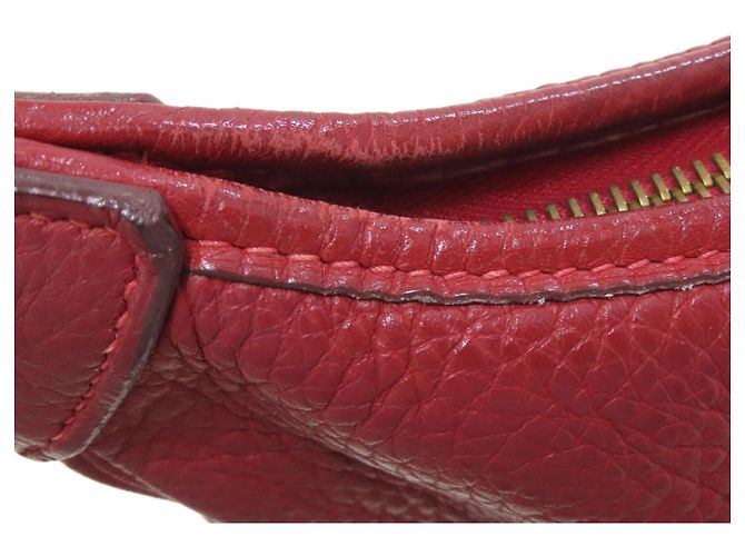 Borsa a Spalla Hermès Trim 31 Rosso - vista 13