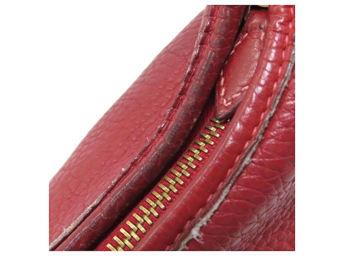 Borsa a Spalla Hermès Trim 31 Rosso - vista 14