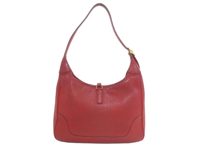 Borsa a Spalla Hermès Trim 31 Rosso - vista 2