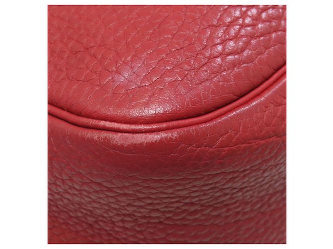 Borsa a Spalla Hermès Trim 31 Rosso - vista 20