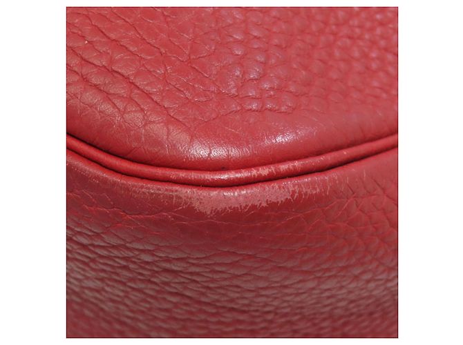 Borsa a Spalla Hermès Trim 31 Rosso - vista 21