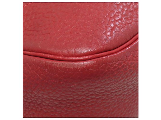 Borsa a Spalla Hermès Trim 31 Rosso - vista 22