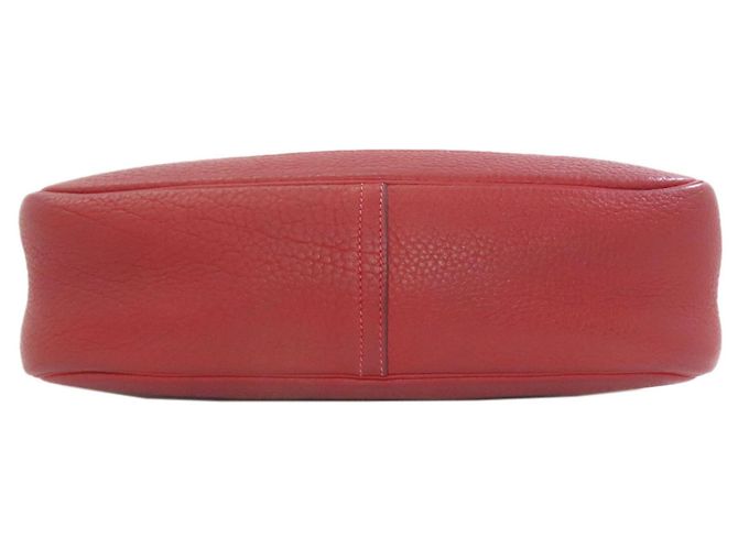 Borsa a Spalla Hermès Trim 31 Rosso - vista 4