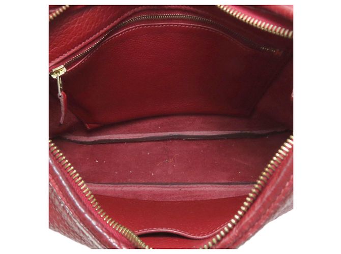 Borsa a Spalla Hermès Trim 31 Rosso - vista 5