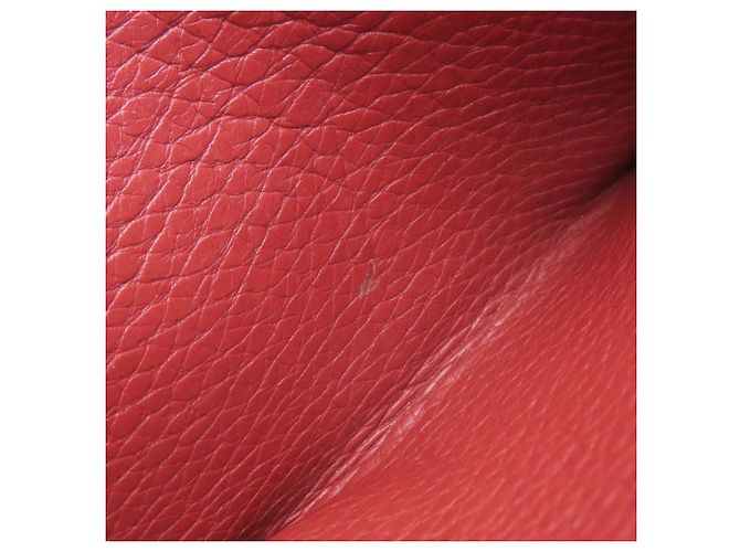 Borsa a Spalla Hermès Trim 31 Rosso - vista 8