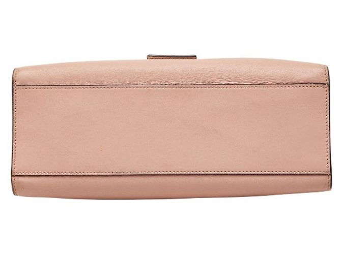Gucci Bamboo Pearl Handbag Pink Cream - view 3