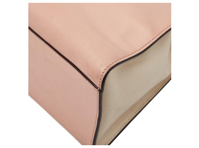 Gucci Bamboo Pearl Handbag Pink Cream - view 4