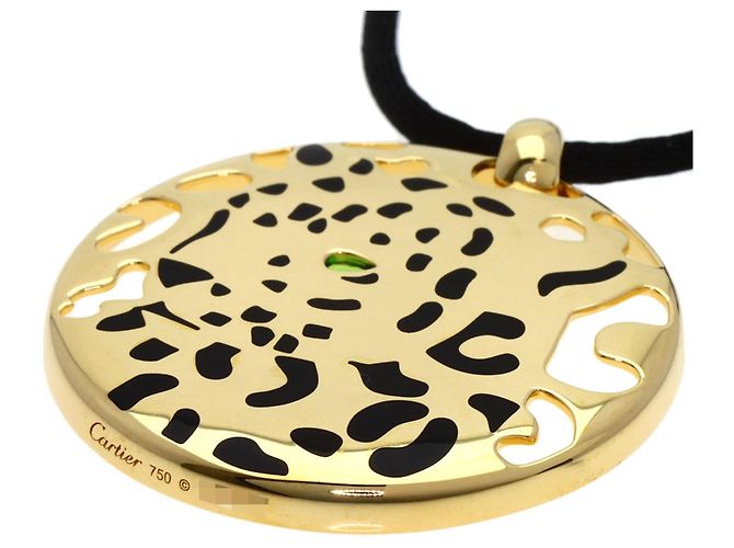 Collana Cartier Panthère Perlage Tsavorite - vista 5