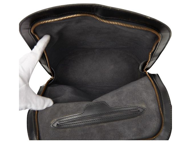 Zaino Cobran Epi Louis Vuitton Nero - vista 10