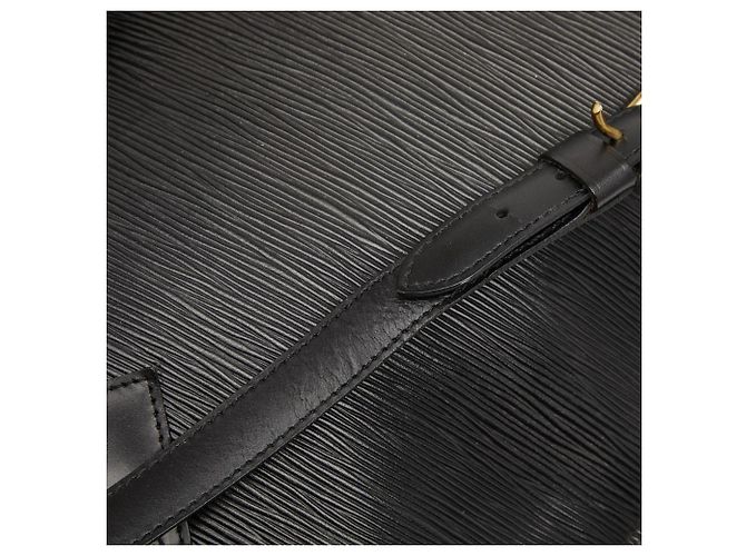 Zaino Cobran Epi Louis Vuitton Nero - vista 9