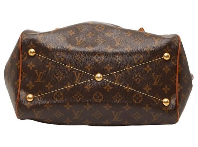 Borsa Louis Vuitton Monogram Tivoli GM Marrone - vista 3