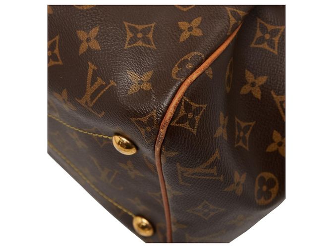 Borsa Louis Vuitton Monogram Tivoli GM Marrone - vista 4