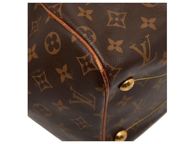 Borsa Louis Vuitton Monogram Tivoli GM Marrone - vista 5