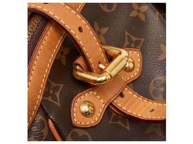 Borsa Louis Vuitton Monogram Tivoli GM Marrone - vista 8