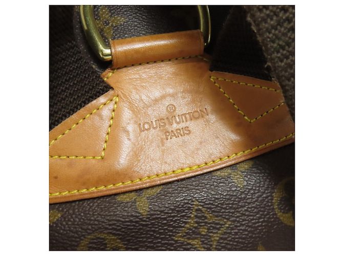 Zaino Montsouris GM Louis Vuitton Marrone - vista 13