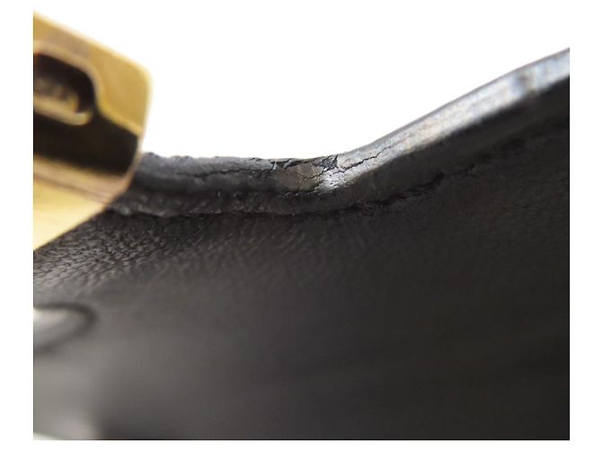 Billetera Bifold Compacta Constance de Hermès Negro - vista 14
