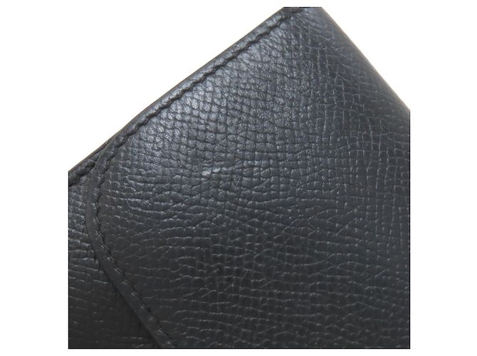 Billetera Bifold Compacta Constance de Hermès Negro - vista 17