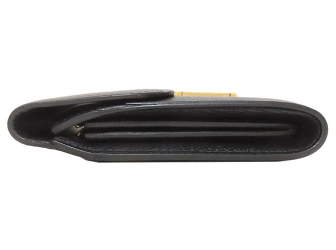 Billetera Bifold Compacta Constance de Hermès Negro - vista 3