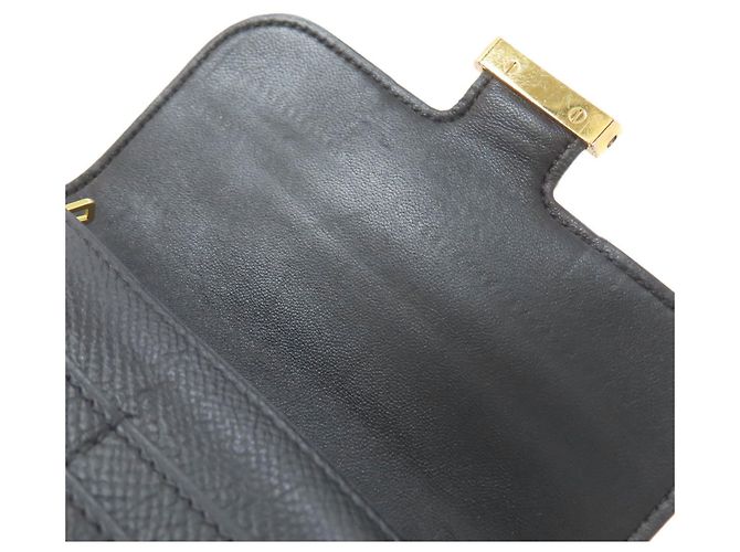 Billetera Bifold Compacta Constance de Hermès Negro - vista 7